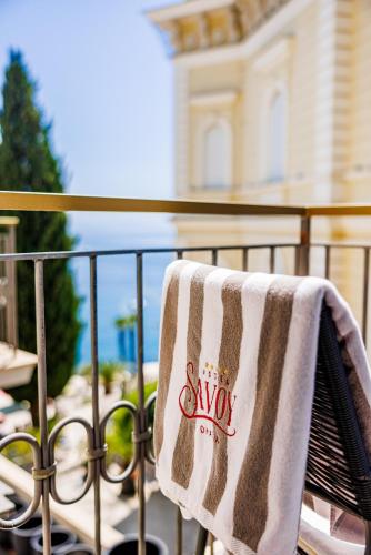 Un balcón o terraza de Hotel Savoy