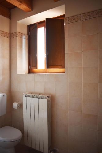 Koupelna v ubytování Residence La Pineta