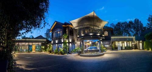 Bangunan di mana terletaknya hotel