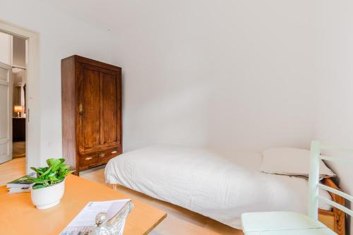 Cama o camas de una habitación en Hiša Vuga