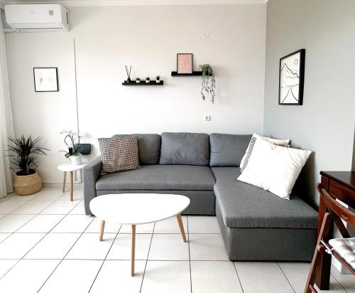Blue apartment