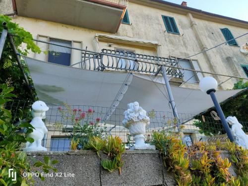 Balkoni atau teres di Casa Felice
