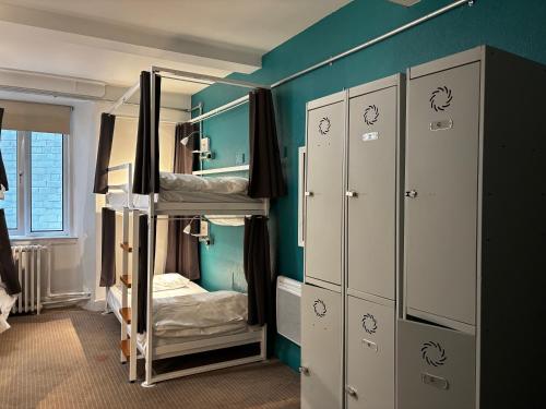Katil atau katil-katil dalam bilik di Safestay Glasgow Charing Cross