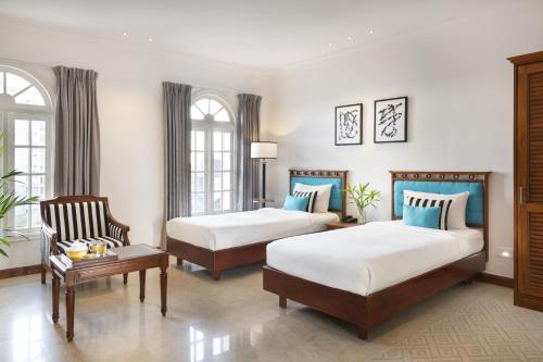 The Avenue Center Hotelにあるベッド
