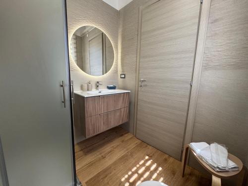 Koupelna v ubytování Palme Suites