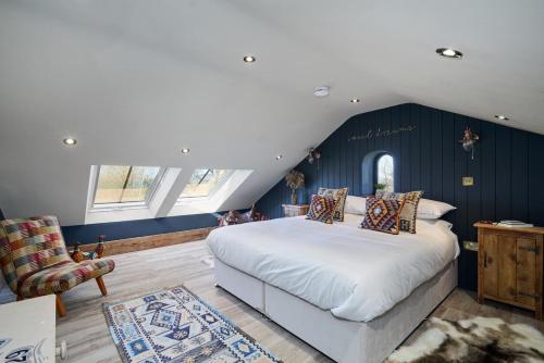Hardwick House Barnにあるベッド