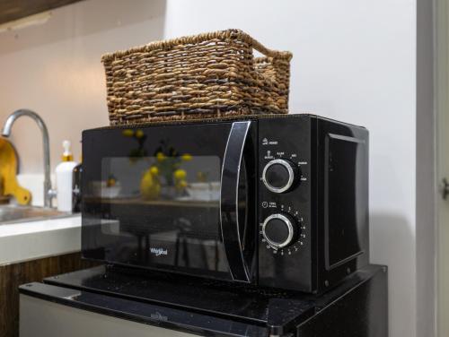 Kuchyň nebo kuchyňský kout v ubytování Virgo Nest Rentals - Avida Riala IT Park - City View