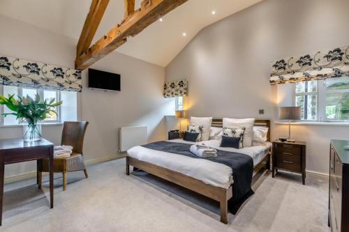 Katil atau katil-katil dalam bilik di Howgills Barn