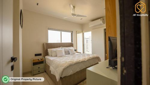 Katil atau katil-katil dalam bilik di For NRI by NRI Penthouse - A3-1001