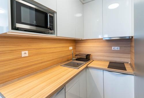 Køkken eller tekøkken på Sunset Resort 408