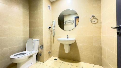 Koupelna v ubytování Kevin Aldau Heights