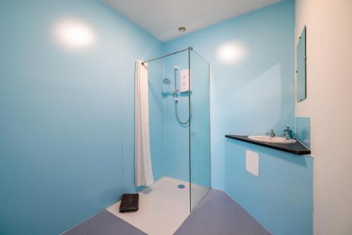 Koupelna v ubytování Calvert Devon Lodges