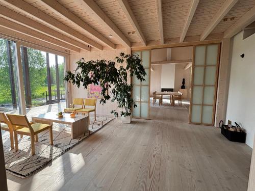 Χώρος καθιστικού στο Usva House Private Art & Design Villa