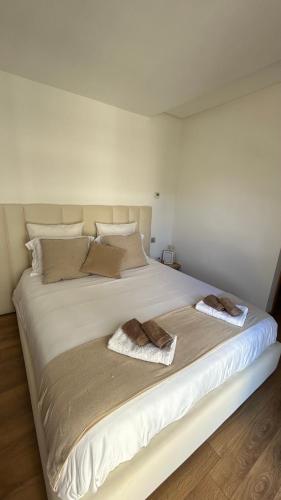 Postel nebo postele na pokoji v ubytování Modern and cozy accommodation in Rabat