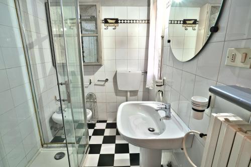 Koupelna v ubytování Corte Dei Portici