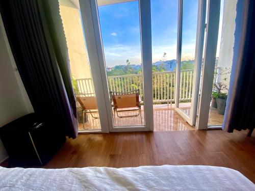 Balkón nebo terasa v ubytování Memory Homestay Hue