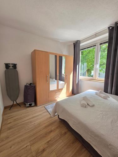 Ένα ή περισσότερα κρεβάτια σε δωμάτιο στο Lux Una City