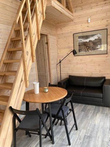 Istumisnurk majutusasutuses DIDAMM holiday cabin by the open sea in Strante