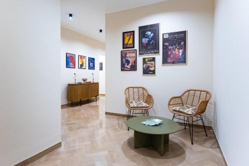 Χώρος καθιστικού στο Il Torrino Guest House