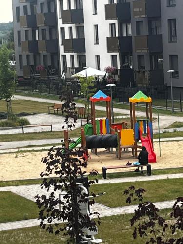 Herní místnost nebo prostor pro děti v ubytování Apartament Bajka nad Jeziorem