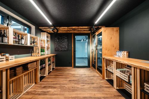 Кухня или мини-кухня в Ferienapartment Tenne
