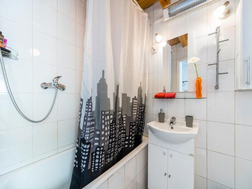 Kúpeľňa v ubytovaní Central Budapest Apartment