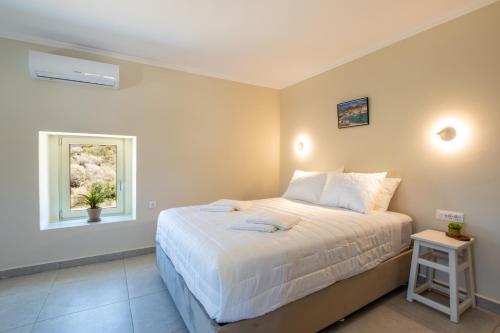 Postel nebo postele na pokoji v ubytování Sunrise apartments