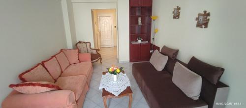 Χώρος καθιστικού στο Alexandroupolis Lighthouse Apartment P!!!