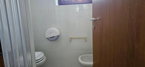 Koupelna v ubytování Casa Priula