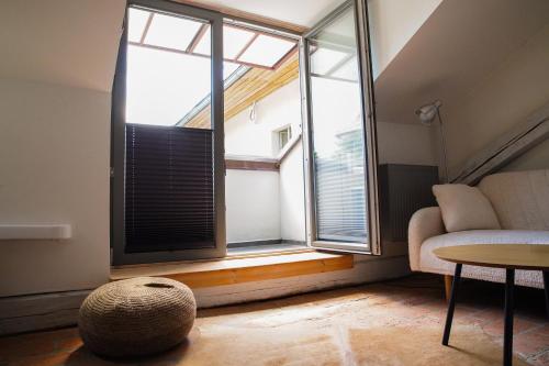 Гостиная зона в Boutique apartments