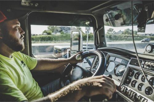 a man driving a truck at Studio 6 North Las Vegas, NV in Las Vegas