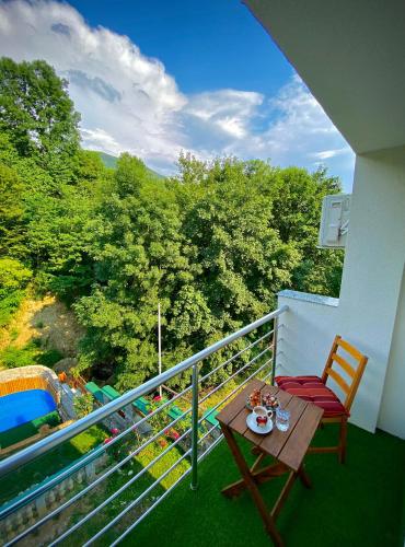 Μπαλκόνι ή βεράντα στο Relax Apartment Private pool
