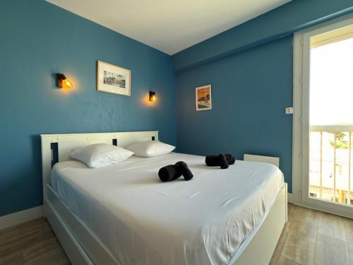 Photo de la galerie de l'établissement Appartement Vue Mer avec Terrasse, a Deux Pas de la Plage, à Valras-Plage