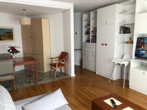 Køkken eller tekøkken på Apartamento muy acogedor , en el casco antiguo.