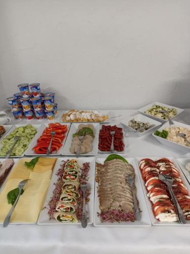 Jídlo v bed and breakfast nebo okolí