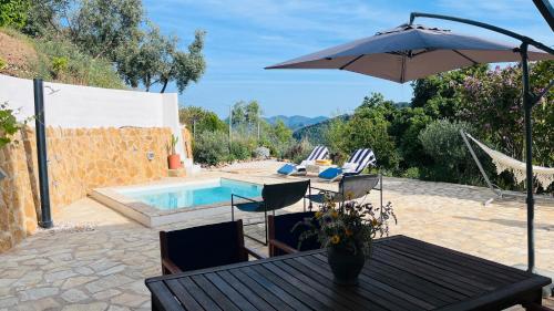 Bazén v ubytování La Casita De La Loma nebo v jeho okolí