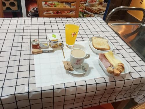 Mad på bed and breakfast-stedet eller i nærheden