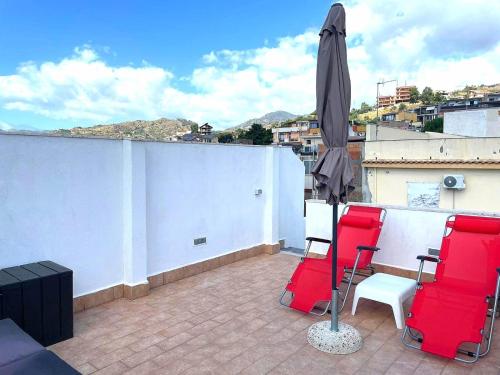 Μπαλκόνι ή βεράντα στο La Terrazza Bella Sicula