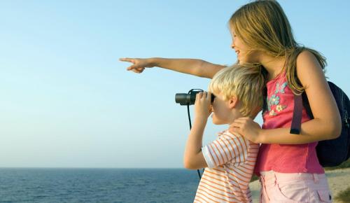 a woman and a child taking a picture with a camera at Country Inn & Suites by Radisson, Macon North, GA in Macon