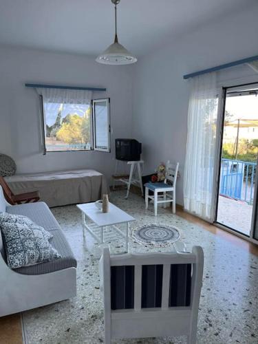 Χώρος καθιστικού στο Eva's house