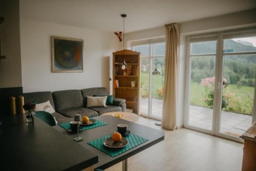 Un lugar para sentarse en Haus Bergfrieden