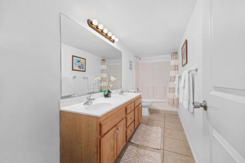 Koupelna v ubytování Coconuts RV Resort