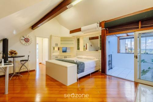 Postel nebo postele na pokoji v ubytování Apto 3 Quartos Vista p/ Montanhas RLU0302