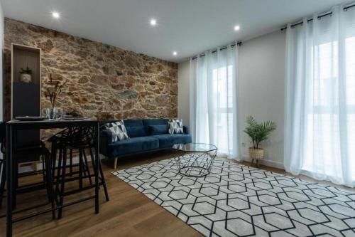 Posezení v ubytování Zalaeta Playa Apartments