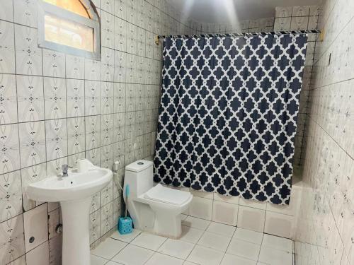 Ванна кімната в Mountain View Villa