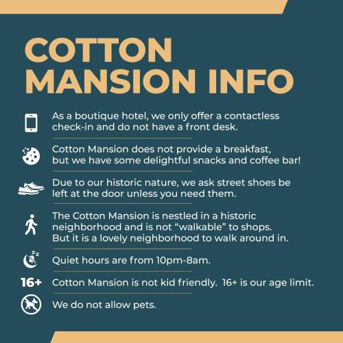 a poster for a portion of the coronation marrowmission line at Historic Cotton Mansion by Heirloom Boutique Collection in Duluth