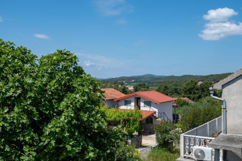 a view from the balcony of a house at Apartments with parking space Zdrelac, Pasman - 8514 in Ždrelac