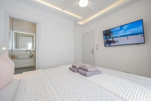 Postel nebo postele na pokoji v ubytování Vv CONDEVEGA