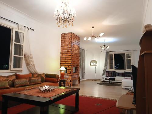 Posezení v ubytování Villa Moon 2nd floor