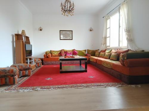 Posezení v ubytování Villa Moon 2nd floor